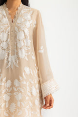 UAE- 3PC Chiffon Embroidered Suit