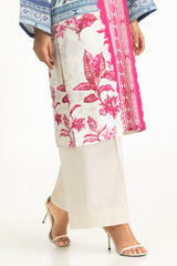 UAE- 3PC Cross Hatch Printed Suit