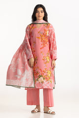 UAE- 3PC Dobby Printed Suit