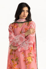 UAE- 3PC Dobby Printed Suit