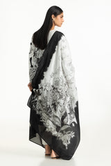 UAE-3PC Dobby Printed Suit