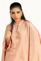 UAE-3PC Dyed Jacquard Suit IUSTKSD-1078