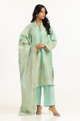 UAE-3PC Dyed Jacquard Suit IUSTKSD-1119