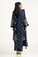 UAE-3PC Dyed Jacquard Suit IUSTKSD-1215