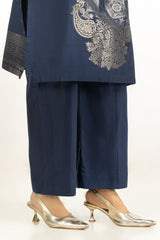 UAE-3PC Dyed Jacquard Suit IUSTKSD-1215