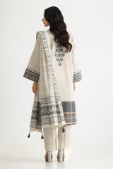 UAE- 3PC Dyed Jacquard Suit