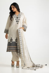UAE- 3PC Dyed Jacquard Suit
