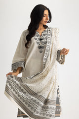 UAE- 3PC Dyed Jacquard Suit