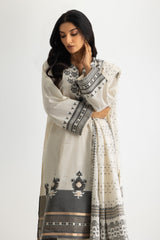UAE- 3PC Dyed Jacquard Suit