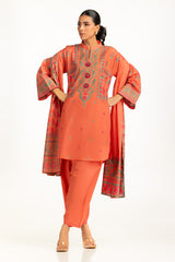 UAE-3PC Jacquard Dyed Suit IUSTKSD-1241