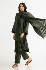 UAE- 3PC Jacquard Dyed Suit