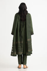 UAE- 3PC Jacquard Dyed Suit