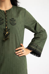 UAE- 3PC Jacquard Dyed Suit