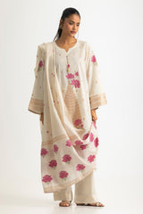UAE-3PC Jacquard Dyed Suit