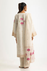 UAE-3PC Jacquard Dyed Suit