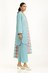 UAE-3PC Jacquard Embroidered Suit IUSTKSD-1244