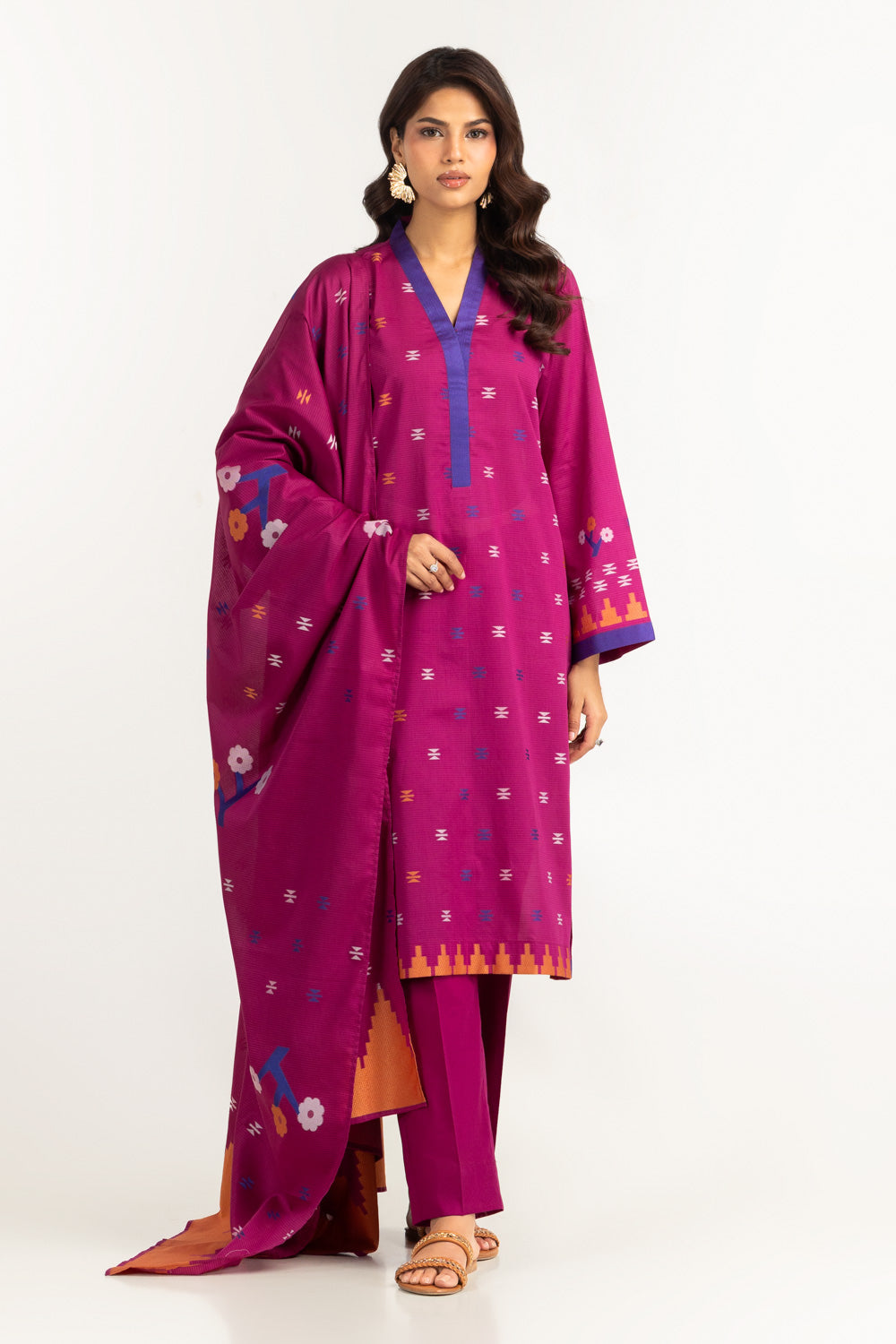 UAE- 3PC Jacquard Suit