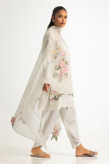 UAE-3PC Karandi Embroidered Suit