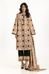 UAE-3PC Khaddar Printed Suit IUSTKSD-1213