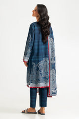 UAE-3PC Khaddar Printed Suit