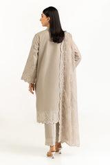 UAE-3PC Lawn Embroidered Suit IUSTKSD-1113