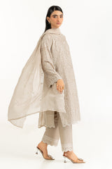 UAE-3PC Lawn Embroidered Suit IUSTKSD-1113