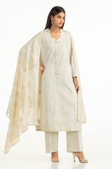 UAE-3PC Lawn Embroidered Suit