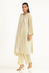 UAE-3PC Lawn Embroidered Suit IUSTKSD-2063