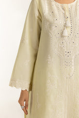 UAE-3PC Lawn Embroidered Suit IUSTKSD-2063