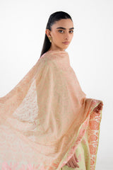 UAE-3PC Lawn Embroidered Suit IUSTKSD-2147