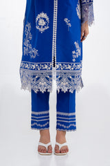 UAE-3PC Lawn Embroidered Suit IUSTKSD-2152