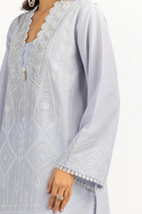 UAE- 3PC Lawn Embroidered Suit