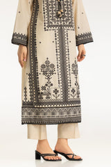 UAE- 3PC Lawn Embroidered Suit