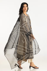 UAE- 3PC Lawn Embroidered Suit