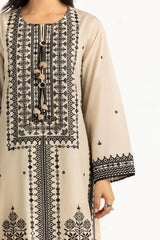 UAE- 3PC Lawn Embroidered Suit