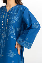 UAE-3PC Lawn Embroidered Suit IUSTKSD-2293