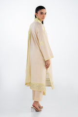 UAE-3PC Lawn Embroidered Suit IUSTKSD-2298