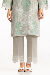 UAE- 3PC Lawn Embroidered Suit