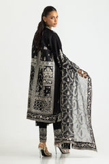 UAE-3PC Lawn Embroidered Suit