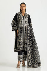 UAE-3PC Lawn Embroidered Suit
