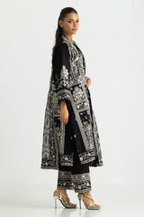 UAE-3PC Lawn Embroidered Suit