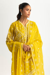 UAE-3PC Lawn Embroidered Suit