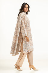 UAE-3PC Lawn Lacquer Printed Suit IUSTKSD-2011