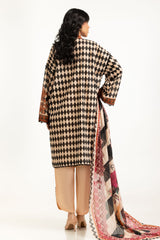 UAE-3PC Lawn Printed Suit