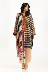 UAE-3PC Lawn Printed Suit