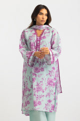 UAE-3PC Lawn Printed Suit