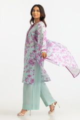 UAE-3PC Lawn Printed Suit