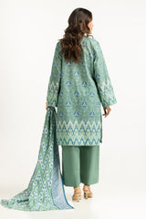 UAE-3PC Lawn Printed Suit IUSTKSD-2014