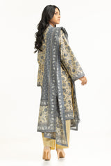 UAE-3PC Lawn Printed Suit IUSTKSD-2017