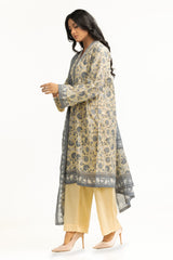 UAE-3PC Lawn Printed Suit IUSTKSD-2017